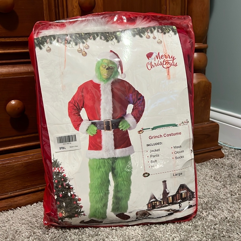 Adult Large Grinch Costume